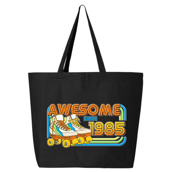 Retro Roller Skates Awesome Since 1985 40th Birthday 25L Jumbo Tote