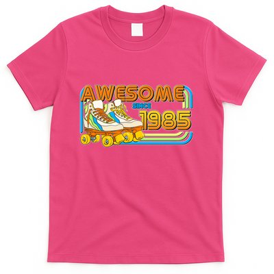 Retro Roller Skates Awesome Since 1985 40th Birthday T-Shirt