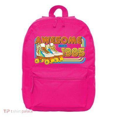 Retro Roller Skates Awesome Since 1985 40th Birthday 16 in Basic Backpack