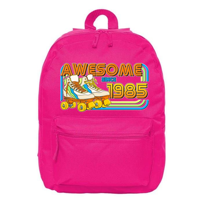Retro Roller Skates Awesome Since 1985 40th Birthday 16 in Basic Backpack