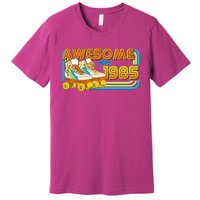 Retro Roller Skates Awesome Since 1985 40th Birthday Premium T-Shirt