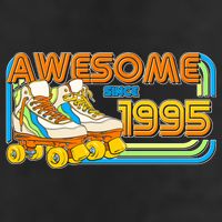 Retro Roller Skates Awesome Since 1995 30th Birthday Cool Comfort Performance Bucket Hat