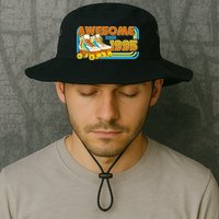 Retro Roller Skates Awesome Since 1995 30th Birthday Bucket Hat