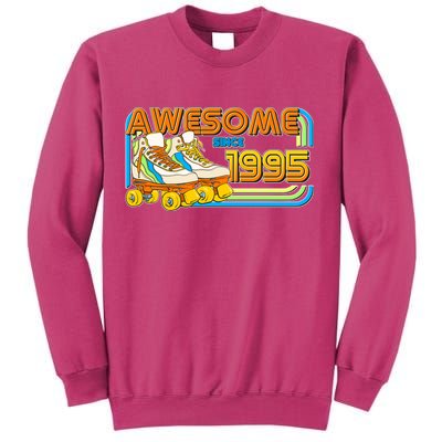Retro Roller Skates Awesome Since 1995 30th Birthday Sweatshirt