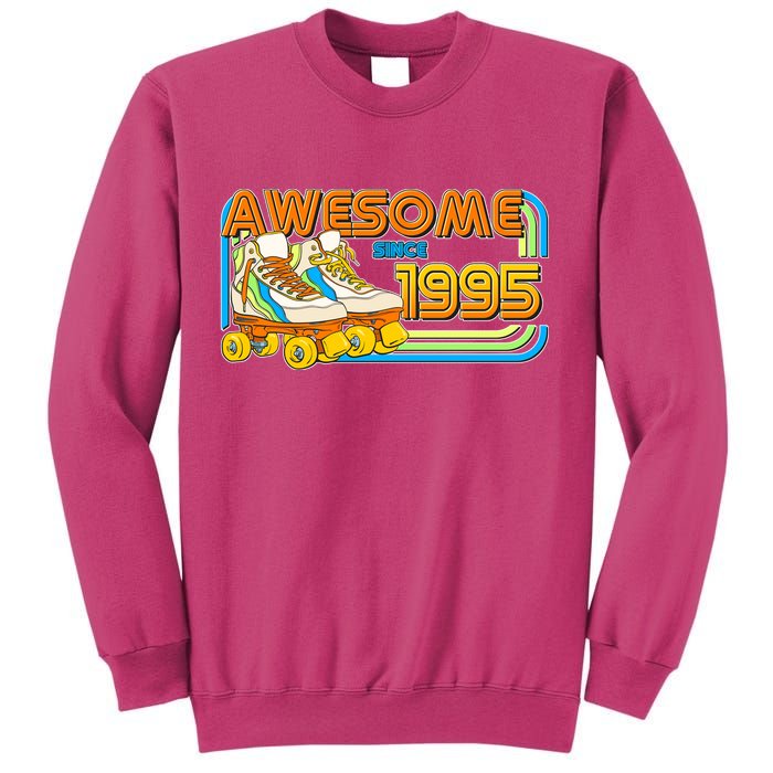 Retro Roller Skates Awesome Since 1995 30th Birthday Sweatshirt