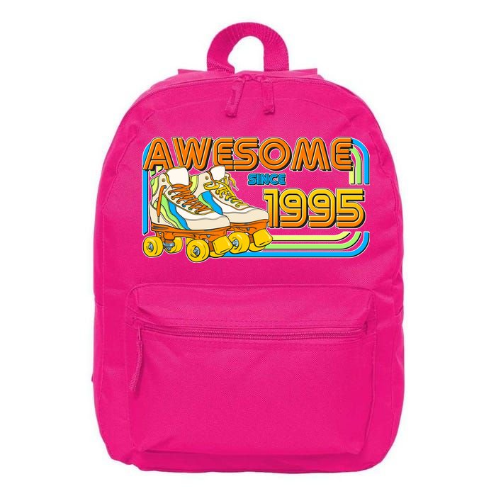 Retro Roller Skates Awesome Since 1995 30th Birthday 16 in Basic Backpack
