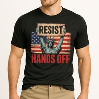 Resist Resistance Statue Of Liberty Hands Off Protest Cooling Performance Crew T-Shirt