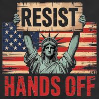 Resist Resistance Statue Of Liberty Hands Off Protest 11oz C Handle Ceramic Mug