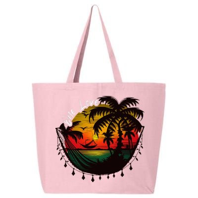 Rasta Reggae Sunset One Pride Love Rastafari Jamaican 25L Jumbo Tote