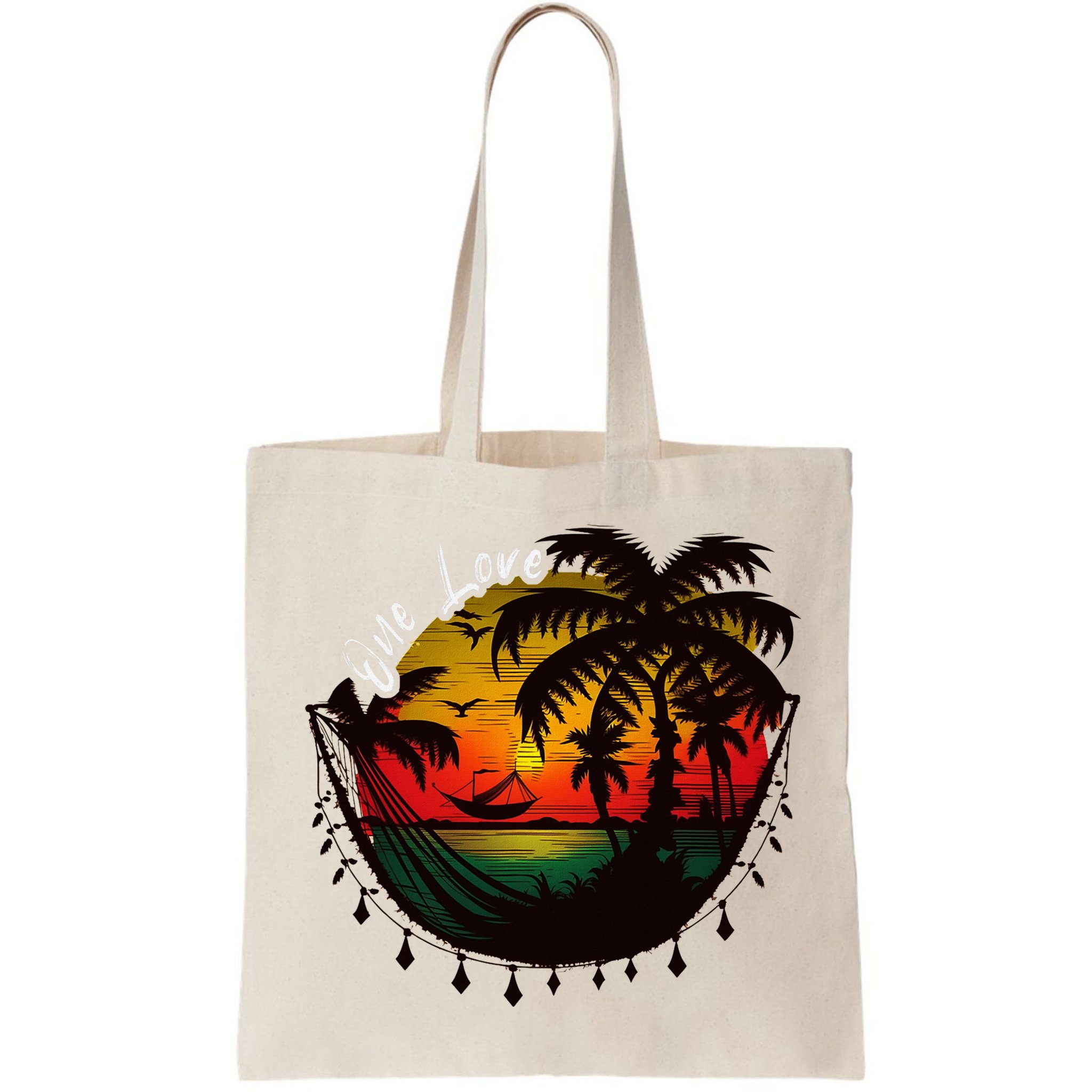 Rasta Reggae Sunset One Pride Love Rastafari Jamaican Bag