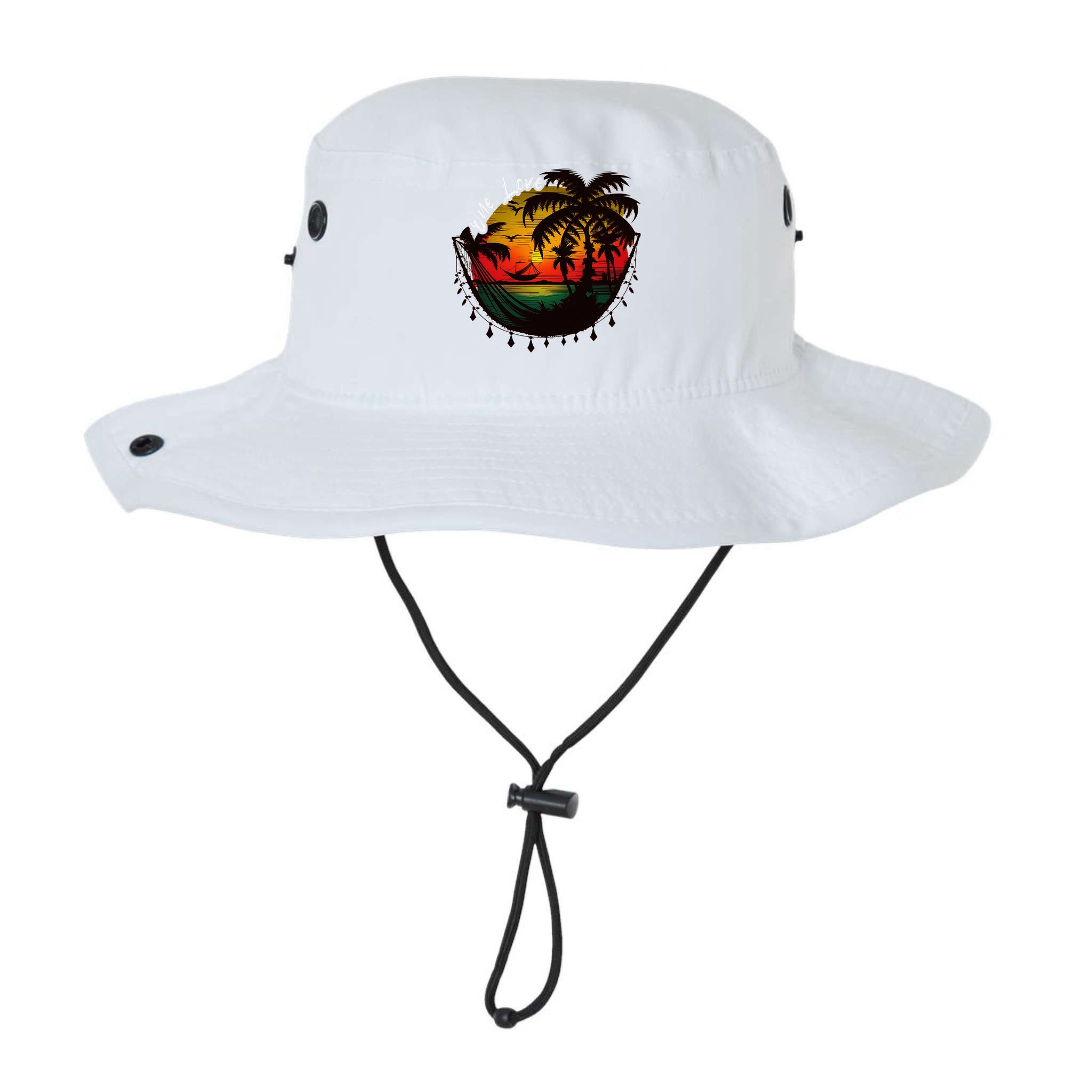 Rasta Reggae Sunset One Pride Love Rastafari Jamaican Bucket Hat