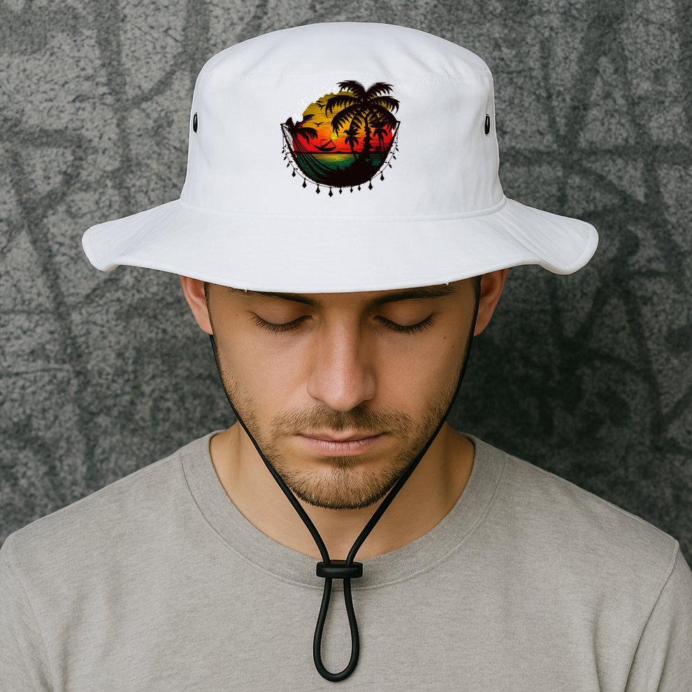 Rasta Reggae Sunset One Pride Love Rastafari Jamaican Bucket Hat