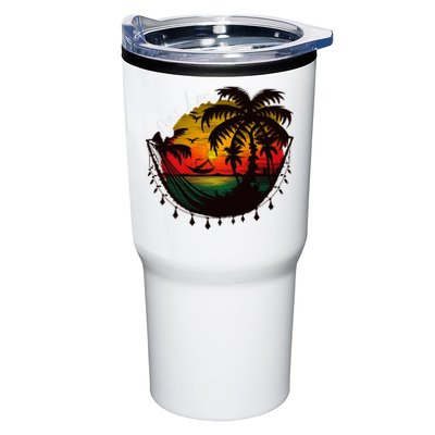 Rasta Reggae Sunset One Pride Love Rastafari Jamaican Tumbler