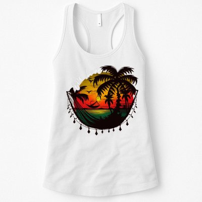 Rasta Reggae Sunset One Pride Love Rastafari Jamaican Womens Tank Top