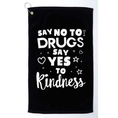 Red Ribbon Squad Week Say No To Say Yes To Be Kind Platinum Collection Golf Towel