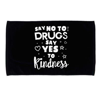 Red Ribbon Squad Week Say No To Say Yes To Be Kind Microfiber Hand Towel