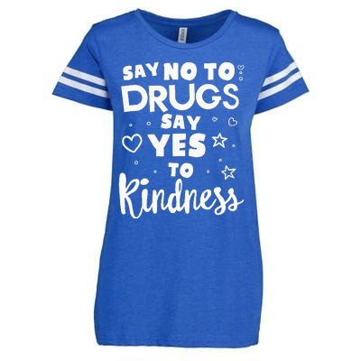 Red Ribbon Squad Week Say No To Say Yes To Be Kind Enza Ladies Jersey Football T-Shirt