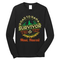 RJC Road To Hana Survivor Maui Hawaii Trip Adventure Long Sleeve Shirt