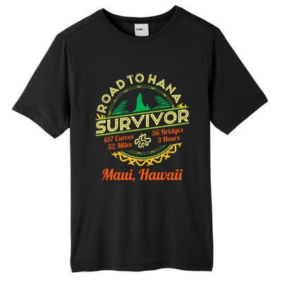 RJC Road To Hana Survivor Maui Hawaii Trip Adventure Tall Fusion ChromaSoft Performance T-Shirt