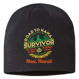 RJC Road To Hana Survivor Maui Hawaii Trip Adventure Sustainable Beanie