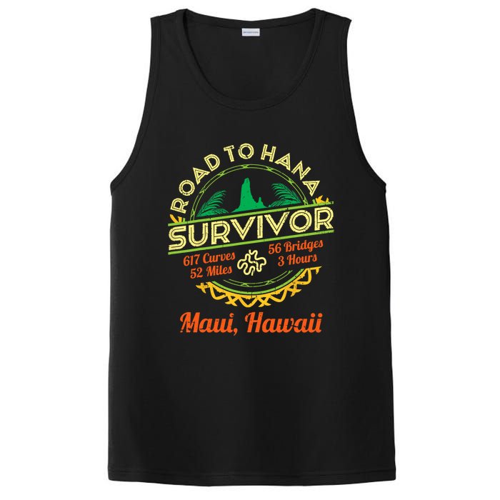 RJC Road To Hana Survivor Maui Hawaii Trip Adventure PosiCharge Competitor Tank