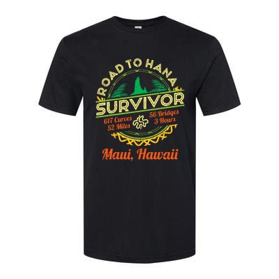 RJC Road To Hana Survivor Maui Hawaii Trip Adventure Softstyle CVC T-Shirt