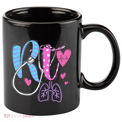 Rt Respiratory Therapist Therapy Medical Practitioner 11oz C Handle Ceramic Mug