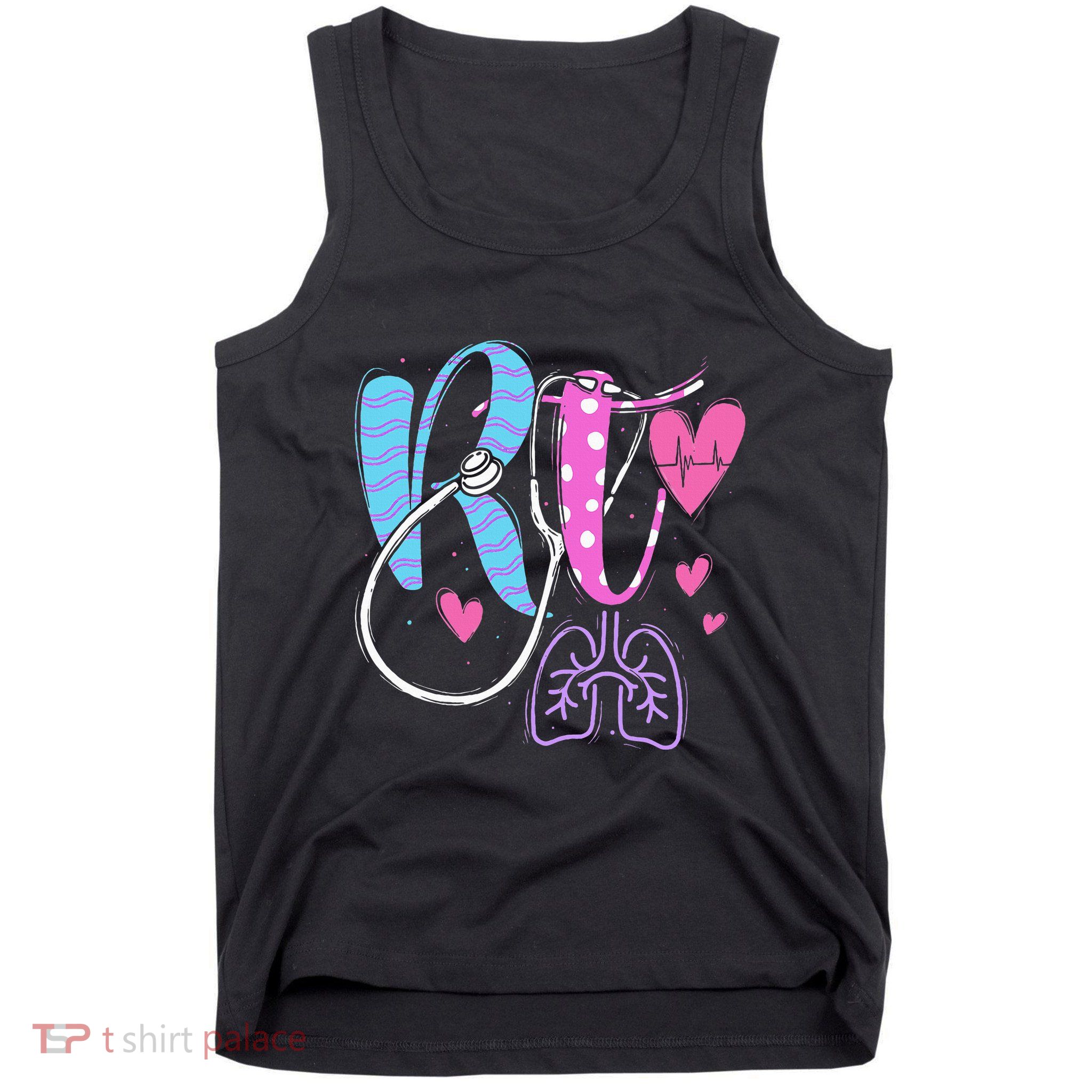 Rt Respiratory Therapist Therapy Medical Practitioner Tank Top