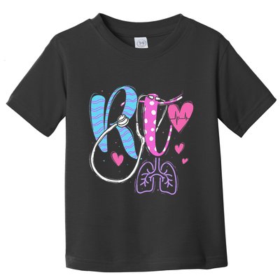 Rt Respiratory Therapist Therapy Medical Practitioner Toddler T-Shirt