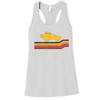 Retro Runner Tracks 4x4 Offload Camping Women's Racerback Tank