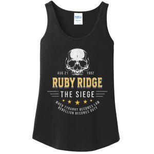 Ruby Ridge The Siege 1992 Rebellion Becomes Duty Ladies Essential Tank