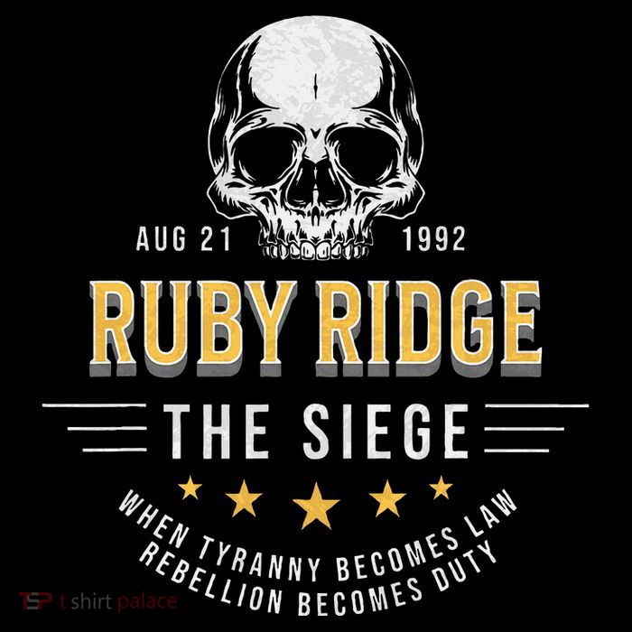 Ruby Ridge The Siege 1992 Rebellion Becomes Duty Flat Bill Trucker Hat