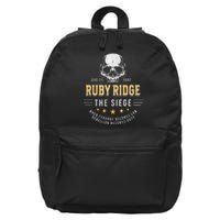 Ruby Ridge The Siege 1992 Rebellion Becomes Duty 16 in Basic Backpack