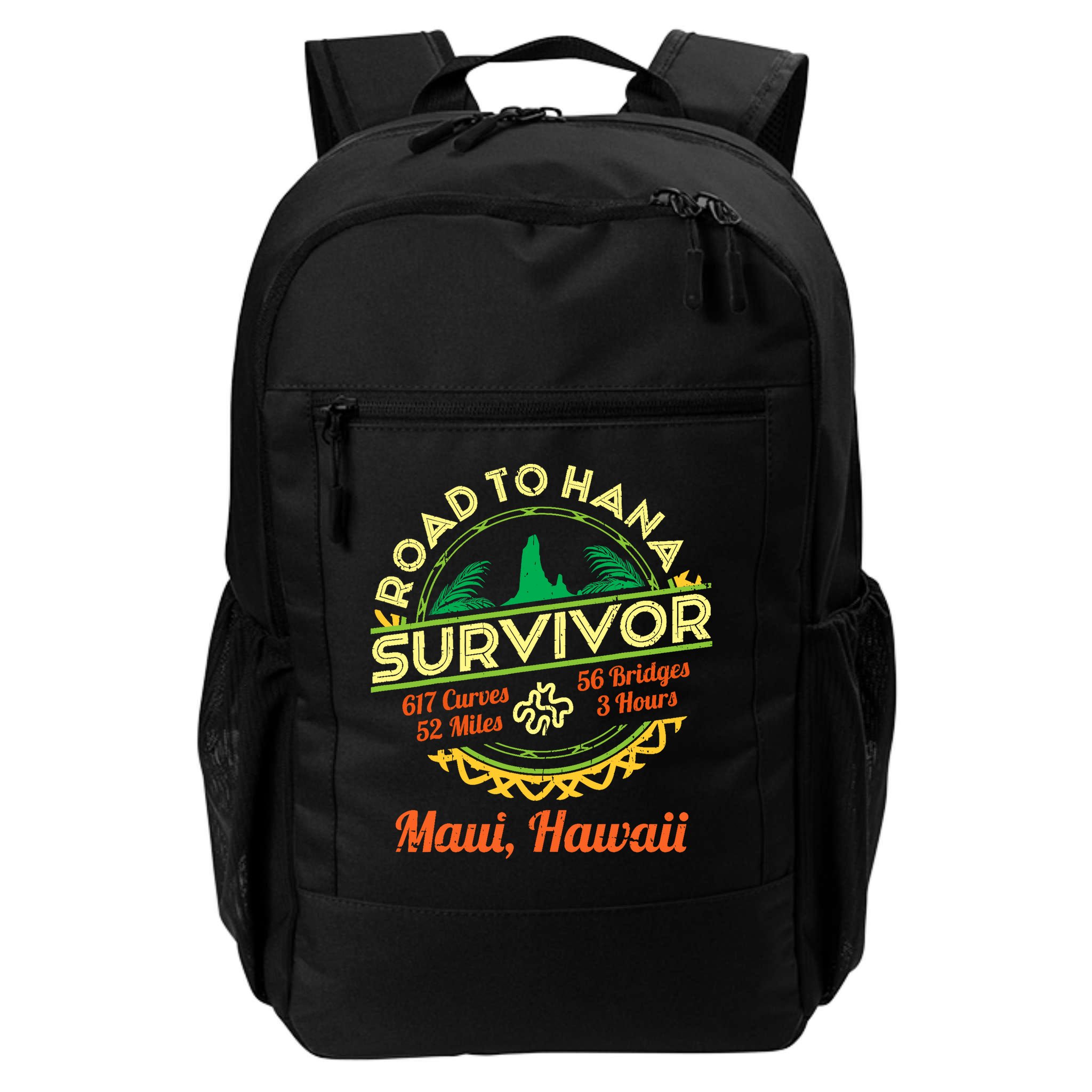 Rjc Road To Hana Survivor Maui Hawaii Trip Adventure Backpack
