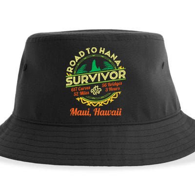 Rjc Road To Hana Survivor Maui Hawaii Trip Adventure Sustainable Bucket Hat