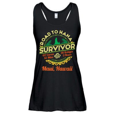 Rjc Road To Hana Survivor Maui Hawaii Trip Adventure Ladies Essential Flowy Tank