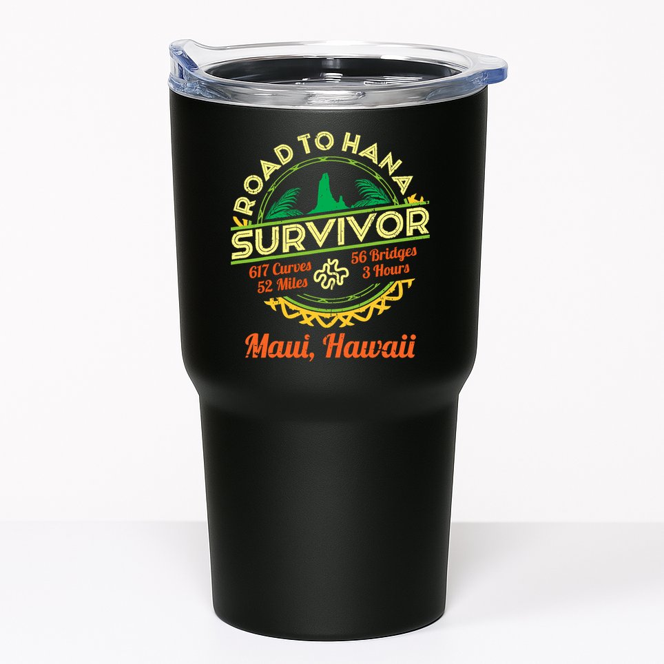Rjc Road To Hana Survivor Maui Hawaii Trip Adventure Tumbler