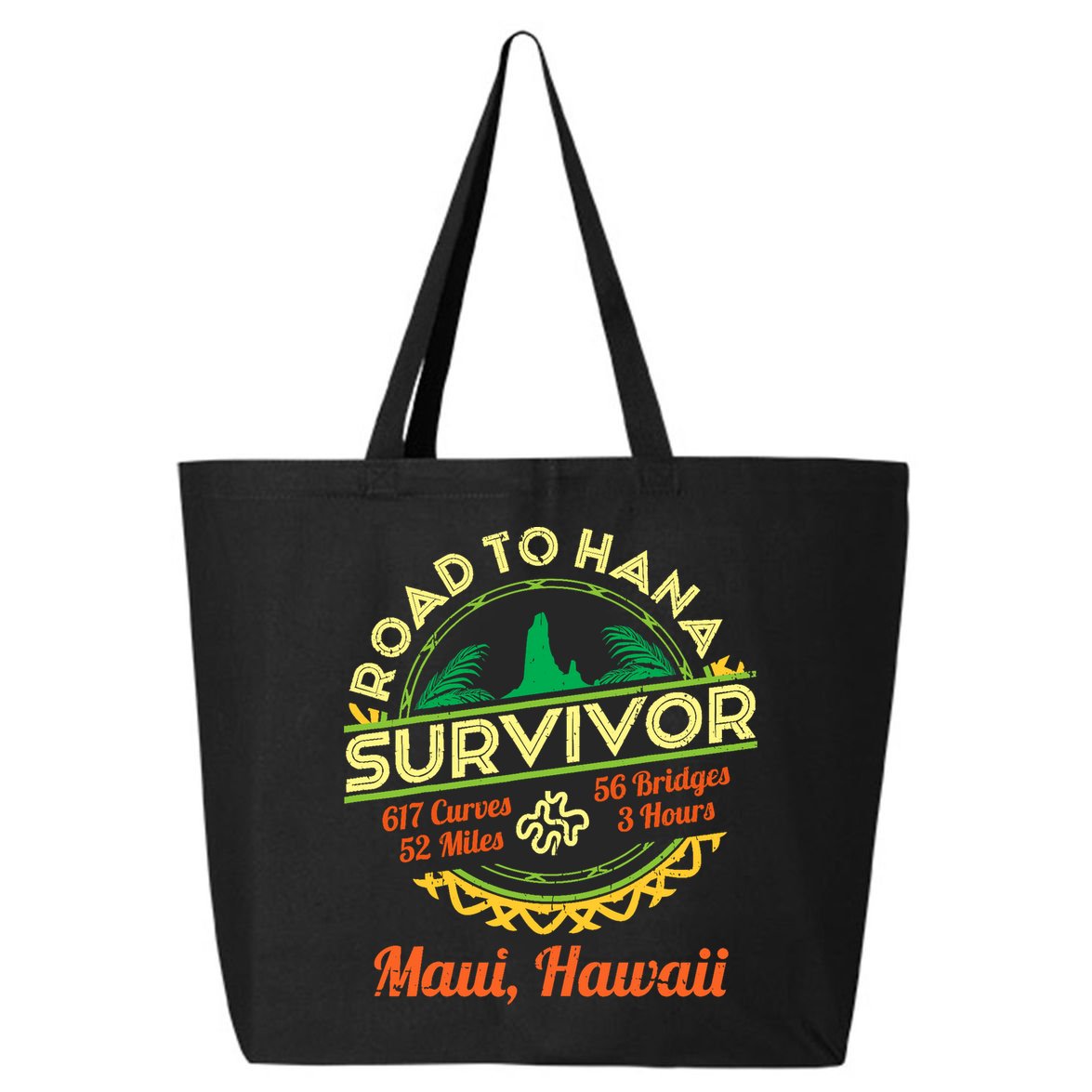 Rjc Road To Hana Survivor Maui Hawaii Trip Adventure 25L Jumbo Tote