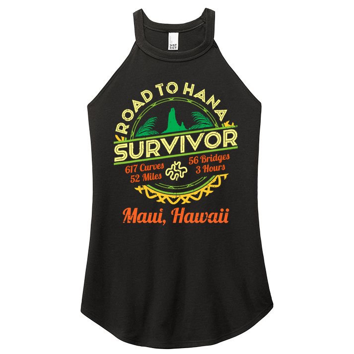 Rjc Road To Hana Survivor Maui Hawaii Trip Adventure Women's Perfect Tri Rocker Tank