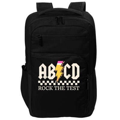  Rock Rock The Test ABCD Testing Day Impact Tech Backpack