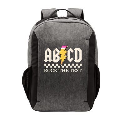  Rock Rock The Test ABCD Testing Day Vector Backpack