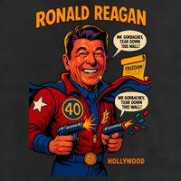 Ronald Reagan The Presidential Chronicles Cool Comfort Performance Bucket Hat
