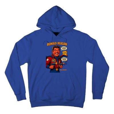 Ronald Reagan The Presidential Chronicles Tall Hoodie