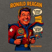 Ronald Reagan The Presidential Chronicles Cotton Canvas Backpack