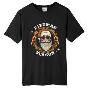 Retro Rizz The Season Funny Santa Clause Rizzler Tall Fusion ChromaSoft Performance T-Shirt