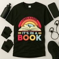 Reading Rainbow Take A Look It’S In A Book Reading Vintage Retro Rainbow T-Shirt
