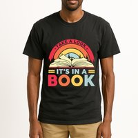 Reading Rainbow Take A Look It’S In A Book Reading Vintage Retro Rainbow Tall T-Shirt