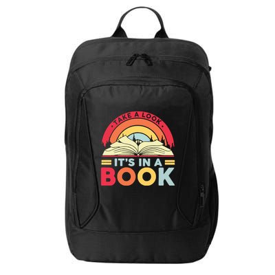 Reading Rainbow Take A Look It’S In A Book Reading Vintage Retro Rainbow City Backpack