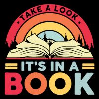 Reading Rainbow Take A Look It’S In A Book Reading Vintage Retro Rainbow 7-Panel Snapback Hat