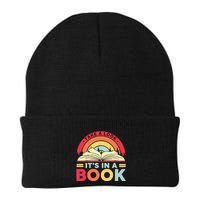 Reading Rainbow Take A Look It’S In A Book Reading Vintage Retro Rainbow Beanie